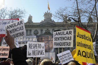 Asignatura pendiente: anular juicios franquistas